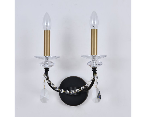Бра NEWPORT 3972/A black+brass