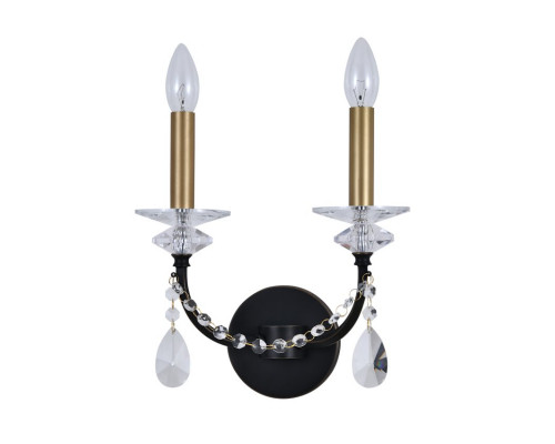 Бра NEWPORT 3972/A black+brass