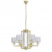 Люстра NEWPORT 4406+1/C mat.gold