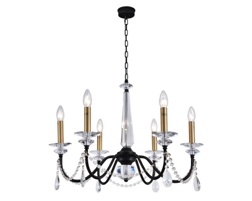 Люстра NEWPORT 3976/C black+brass