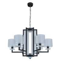 Люстра NEWPORT 4406+1/C black+gold