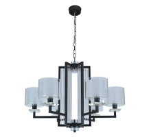 Люстра NEWPORT 4406+1/C black+gold