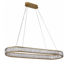 Люстра NEWPORT 8242N/90 oval brass
