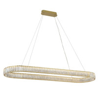 Люстра NEWPORT 8242N/140 C oval euromat.gold