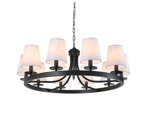 Люстра NEWPORT 35510/C black+gold