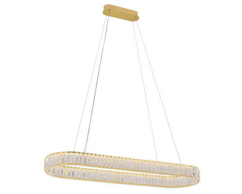 Люстра NEWPORT 8242N/100 oval mat.gold