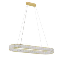 Люстра NEWPORT 8242N/100 oval mat.gold
