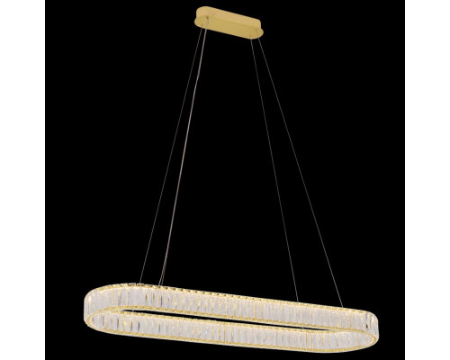 Люстра NEWPORT 8242N/100 oval mat.gold