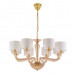 Люстра NEWPORT 8688/C gold polished amber