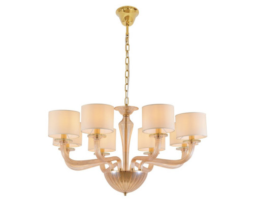 Люстра NEWPORT 8688/C gold polished amber