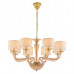 Люстра NEWPORT 8688/C gold polished amber