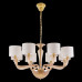 Люстра NEWPORT 8688/C gold polished amber