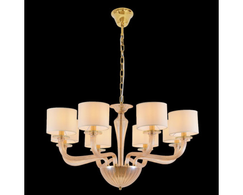 Люстра NEWPORT 8688/C gold polished amber