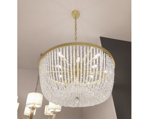 Люстра NEWPORT 8320/60 C mat.gold