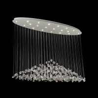 Люстра NEWPORT 8230/140 С oval white clear