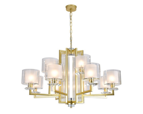 Люстра NEWPORT 4408+4/C euromat.gold