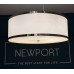 Люстра NEWPORT 3550/60 С nickel