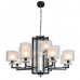Люстра NEWPORT 4408+4/C black+gold