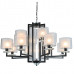 Люстра NEWPORT 4408+4/C black+gold