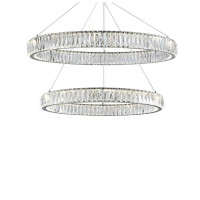 Вертикальная композиция 8240 из двух светильников NEWPORT, Chrome №14