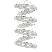 Вертикальная композиция 8240 из семи светильников NEWPORT, Chrome №65