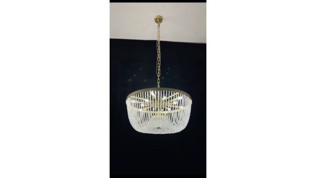 Люстра NEWPORT 8320/60 C euromat gold